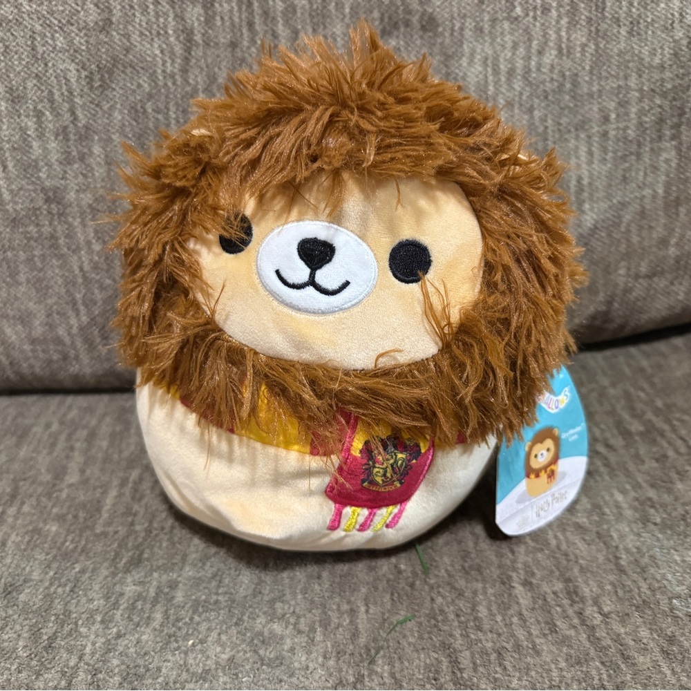 Harry Potter Gryffindor Lion Plush Squishmallow 8 Inch